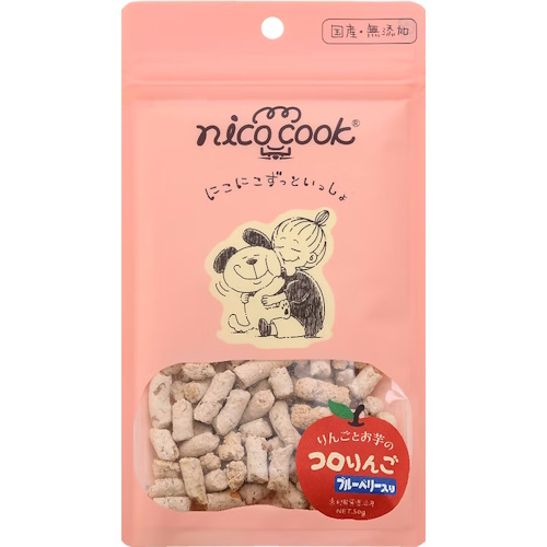 ニコクック　コロりんご　ブルーベリー　犬用　50g