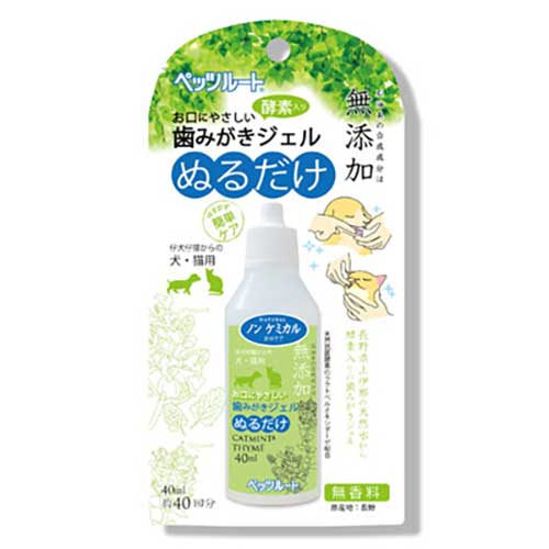 歯みがきジェル　ぬるだけ　40ml