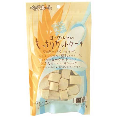 素材メモ　ヨーグルト入りもっちりカットケーキ　50g