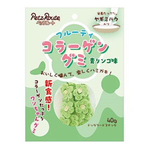 フルーティコラーゲングミ　青リンゴ味　40g