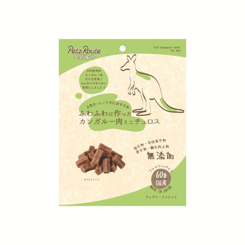 【ケース単位取寄】ふわふわ　カンガルー肉ミニチュロス　60g×6個入りケース