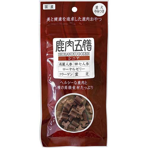 27)鹿肉五膳　シニア　50g