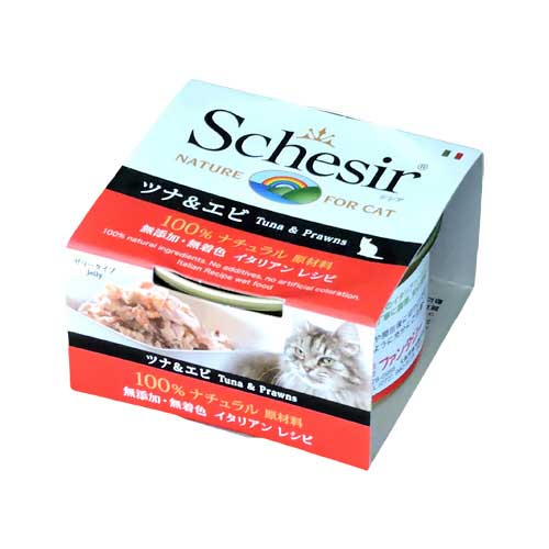 【メーカー欠品入荷未定】シシア/キャット　ツナ&エビ　85g