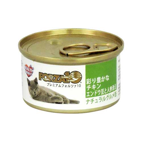 Forza10　猫プレミアムチキン・えんどう豆と人参添え　75g