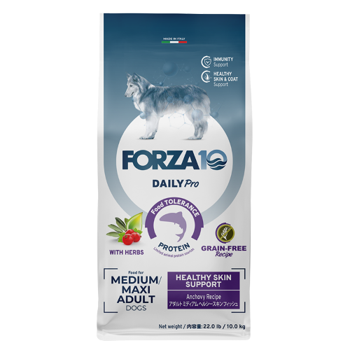 Forza10デイリープロアダルトミディアムヘルシースキン10kg