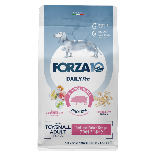 【メーカー欠品:入荷未定】Forza10　デイリープロ　アダルトミニ　ポーク　1.5kg