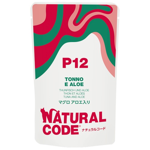 NCP12　ナチュラルコード　マグロ　アロエ入り　パウチタイプ　70g