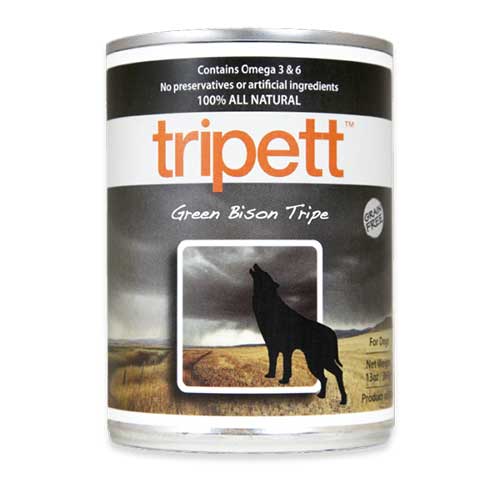 ペットカインドトライペット　グリーンバイソントライプ　340g