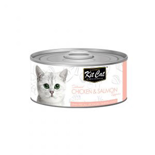 【ケース単位取寄】Kit　Cat　トッパーズ　チキン&amp;サーモン　80g×6個入りケース