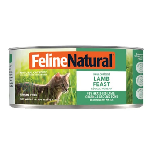 【ケース単位取寄】フィーライン　ナチュラル　プレミアム缶　ラム　85g×24個入りケース